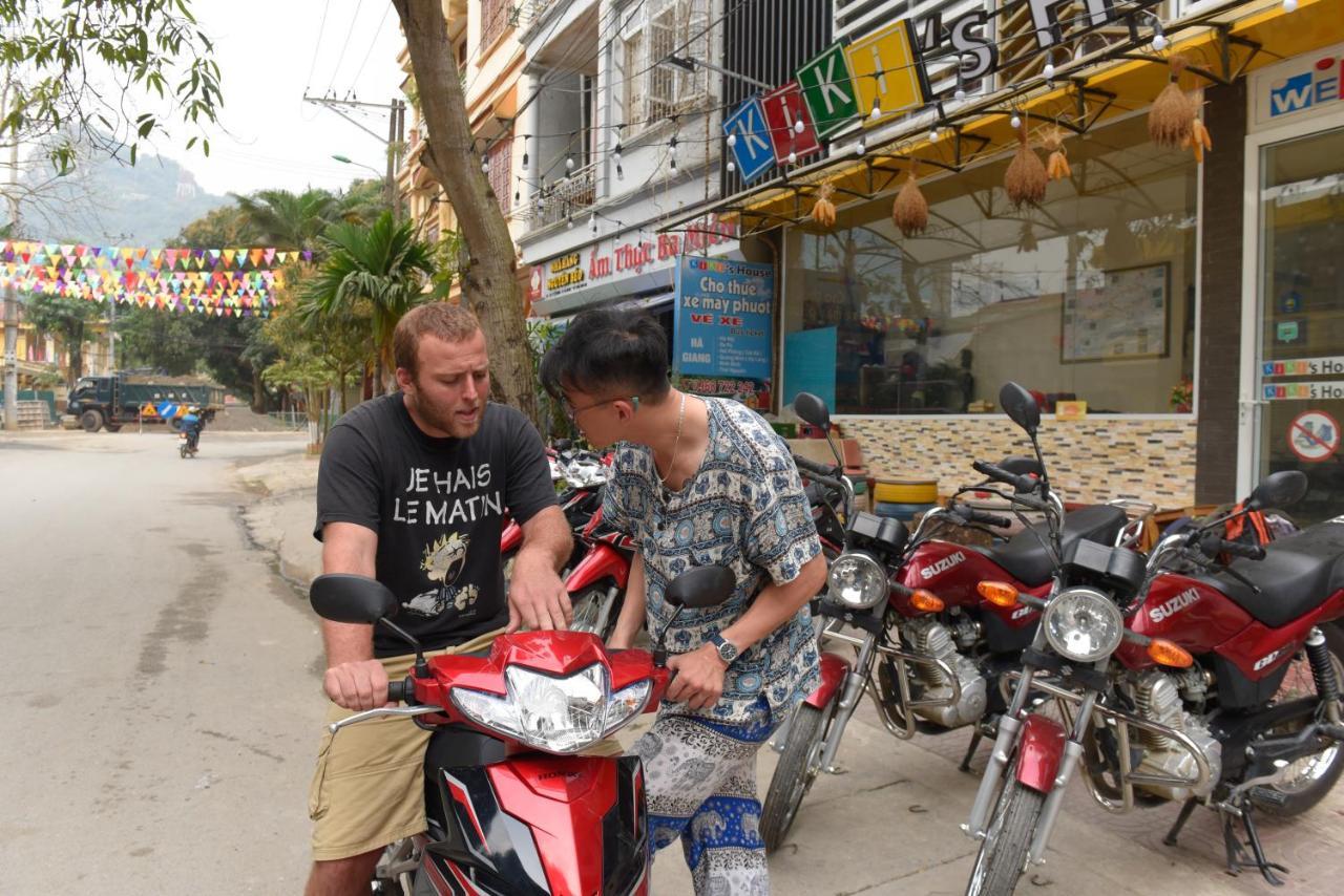 Kiki'S House And Motorbike For Rent Pansiyon Ha Giang Dış mekan fotoğraf